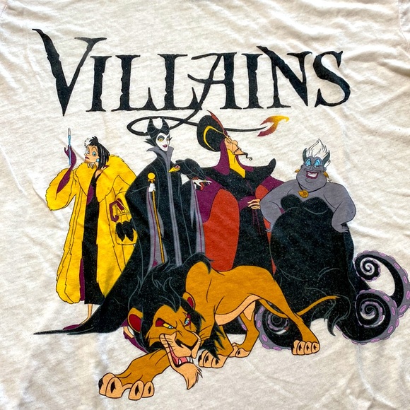 Disney Villains white tee - Picture 2 of 3